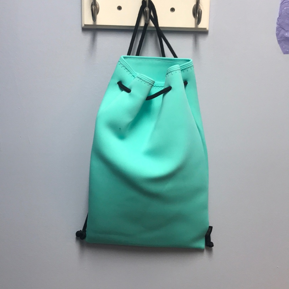 TRIANGL AUTHENTIC AQUA BAG